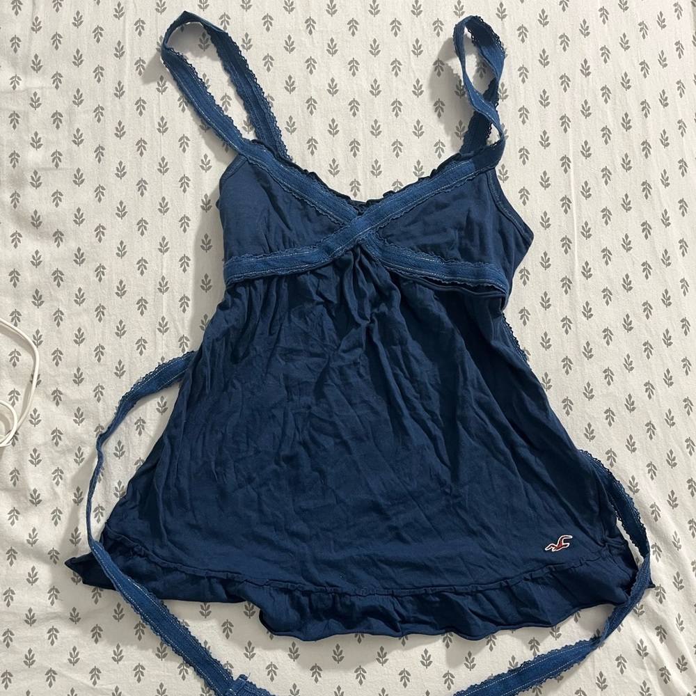 hollister babydoll tank